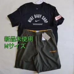 【新品未使用】ＮＩＫＥ ナイキ　半袖　半ズボン　Мサイズ　ブラック・カーキ　上下