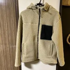 AZUL by MOUSSY フリースボアジャケット M ベージュ