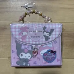 入手困難！！鍵付き シールコレクション シールバッグ　マイメロディクロミ