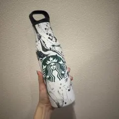 r*o様 新品⭐︎フランス限定Starbucks マーブル タンブラー ステンレ 