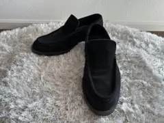 GUCCI メンズ　ローファー　スウェード　40 25cm 黒　ヴィンテージ