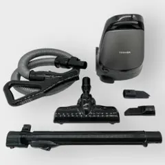 TOSHIBA 東芝 掃除機 VC-PF7A(L) 2018年製 TOSHIBA（東芝） VC-PF7A-L 【タービンブラシ搭載】 紙パック式掃除機
