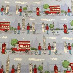 ピーターラビット生地＊PETER RABBIT×LONDON＊オックス生地＊1m