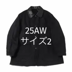 COMOLI DENIM LEATHER WORK JACKET サイズ2