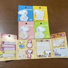 スヌーピー タックメモ 4枚セット