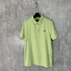 LACOSTE SPORT ボーダー ポロシャツ XS