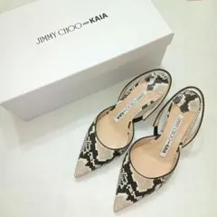 JIMMY CHOO K-SLING BACK サンダル　レア　Kaiaコラボ JIMMY CHOO K-SLING BACK サンダル Kaiaコラボ 36 - メルカリ