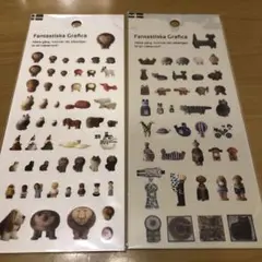 リサ、ラーソンFantastiska Grafica シールセット 約80枚