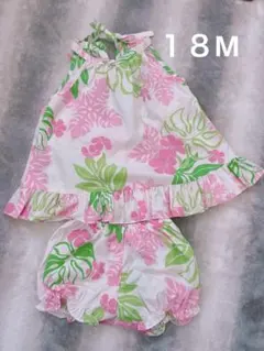 夏服　女の子　キッズ　18m セットアップ