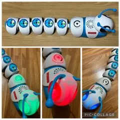 イモムシ型ロボット★ フィッシャープライス ★プログラミングロボのサムネイル