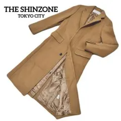 定価6万程　THE SHINZONE チェスターコート ロングコート　キャメルのサムネイル
