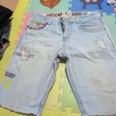 まとめ買い安く出来ます。GOTCHA デニム ショートパンツ ダメージ加工のサムネイル
