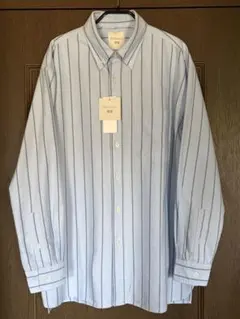 ユニクロ JW ANDERSON オックスフォードオーバーサイズシャツ 水色 L