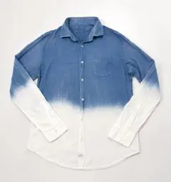 Frank & Eileen グラデーション 長袖シャツ Sのサムネイル