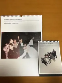 GENERATIONS CALENDAR 2025 ポストカード付き
