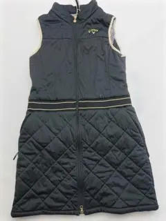 ♡キャロウェイ 241-9213801 中綿キルティングワンピースベスト M