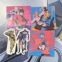 ジョジョの奇妙な冒険　スシロー　ステッカー ピック DIO アブドゥル ジョセフ