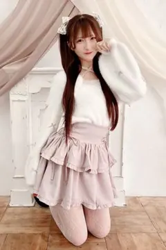 【みな様専用】MARS チビリボンケープ風ニット