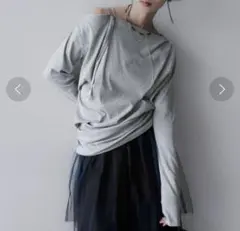 HARE ドロストドレープTシャツのサムネイル