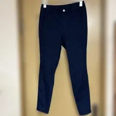 UNIQLOヒートテックウルトラストレッチレギンスパンツネイビーデニムカラーXL