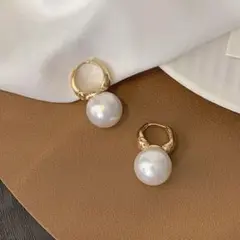 真珠 ピアス(両耳用)