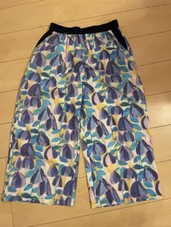 花柄 イージーパンツ XLサイズ 100%ポリエステル