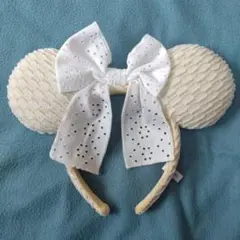 ディズニーリゾート ミニー カチューシャ リボン