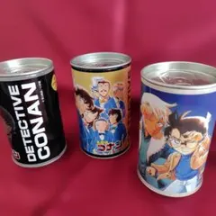 【3個】名探偵コナン GEORGIA コラボ缶 3種セットCoca-Cola企画のサムネイル