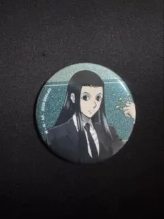 HUNTER×HUNTER スーツ（戦闘後）缶バッジ　イルミ