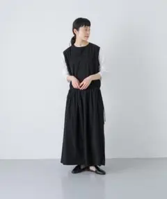 新品◇かぐれ◇タイプライターギャザーワンピース《BLACK》 - メルカリ