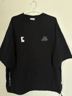 “C” MASSIVE S/S T-SHIRT WITH DRAWSTRINGS