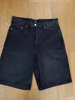 H&Mスーパーバギーデニムショーツ　ジョーツ　ハーフパンツ32 円堂守着用のサムネイル