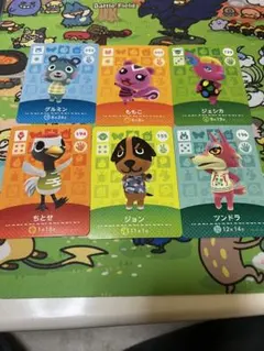 あつ森　amiiboカード　人気キャラまとめ売り