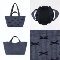 ジプソフィア gypsohila Town Bag Sブラック リボン バッグ - メルカリ