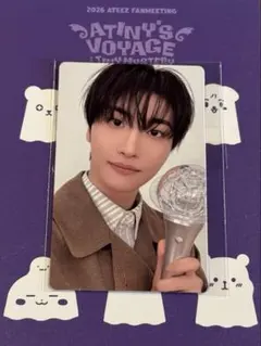 ATEEZ ホンジュン HONGJOONG トレカ popup 8000円特典 - メルカリ