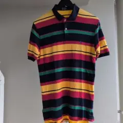 90s Ralph Lauren ラルフローレン ボーダー ポロシャツ