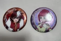 テイルズ　カイウス　ルビア　缶バッジ