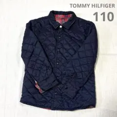 TOMMY HILFIGER リバーシブル アウター 上着 ネイビー 110