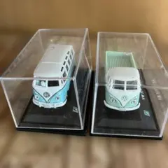 VW Samba & T1 Pick Up ミニカーセット