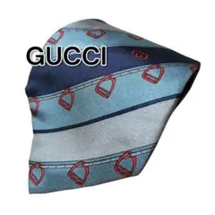 【GUCCI】グッチ　グレー系　ストライプ　イタリア製