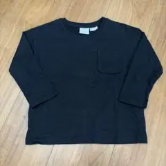 新品 zara 黒 ロンT 98㎝ 2-3Y 長袖