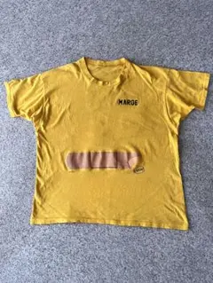 vintage 70's MARGE MOM NO.1 Tシャツ M 黄のサムネイル