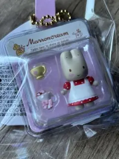 サンリオ　ミニチュアパッケージチャーム　マロンクリーム