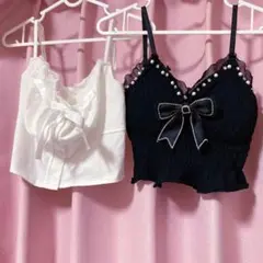 ❤︎量産型　キャミソール　2枚セット
