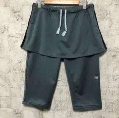 【newbalance】ニューバランス スカート付レギンス スパッツ M