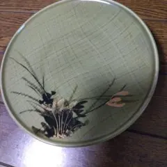 新春大特価8枚組有田焼緑色の植物柄陶器