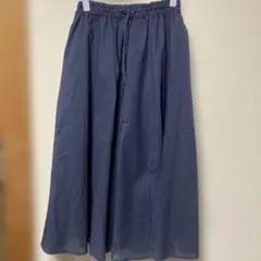 美品♡ gracis ロングスカート　ネイビー　Mサイズ　グラーシス