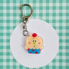 かっぷけーきちゃん　プラ板キーホルダー