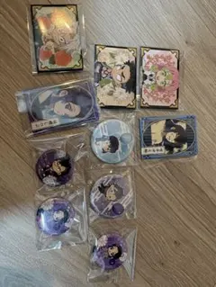 アニメキャラクター缶バッジ10個セット 鬼滅の刃