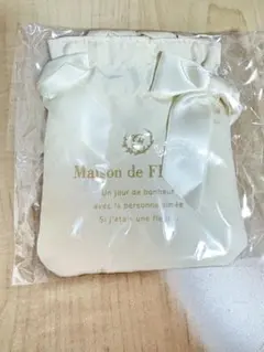 Maison de FLEUR/メゾフル/ガチャガチャ/リボントート/ホワイト